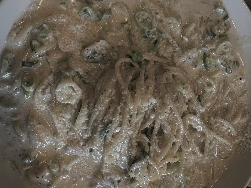 크림 베이컨 파스타