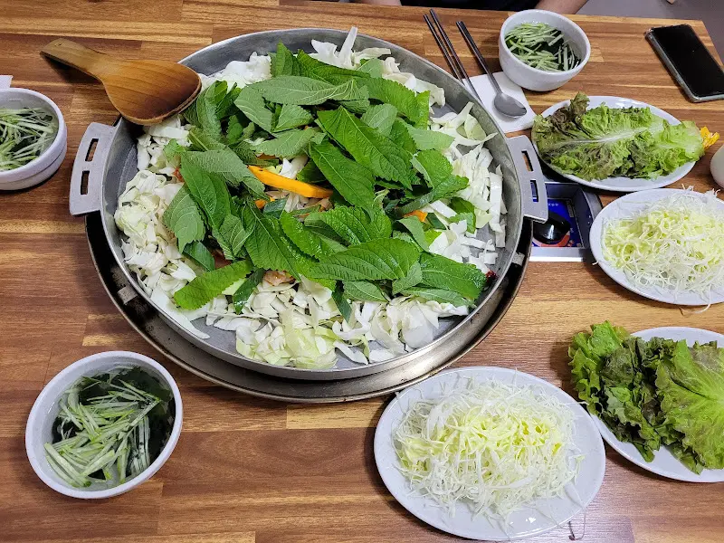 닭갈비 한상차림