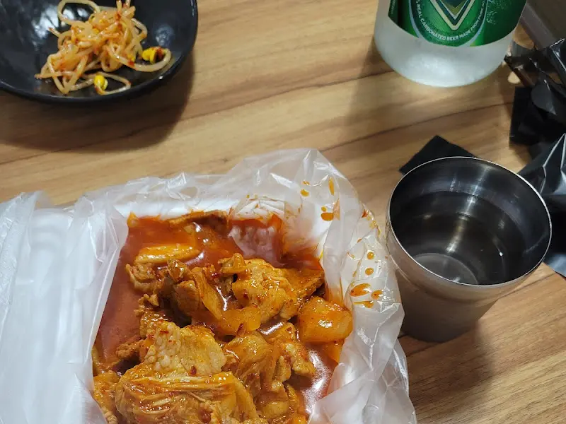 포장된 얼버볶음