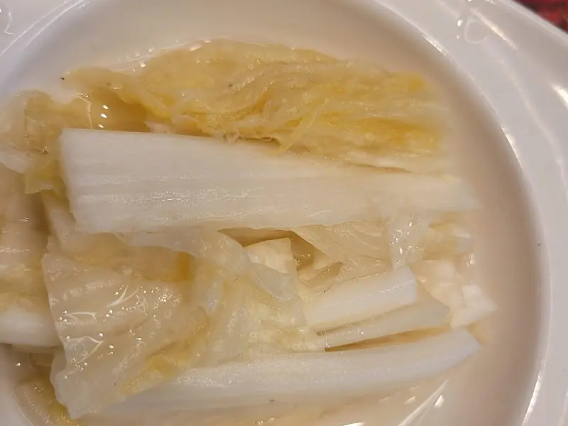 이비가 짬뽕 백김치