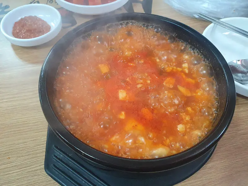 순두부찌개