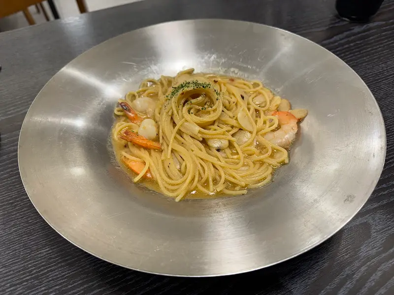 감바스 오일 파스타