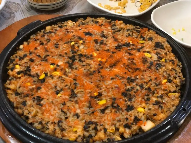 해물찜 볶음밥