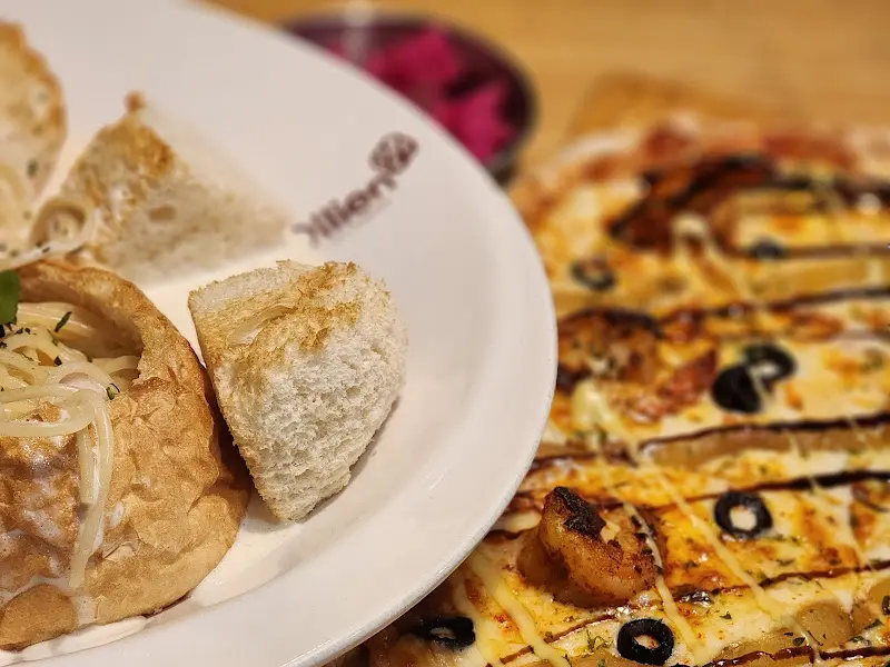 빠네 파스타와 피자