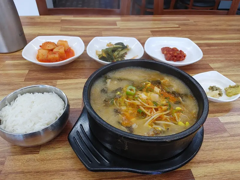 양평해장국 한 상 차림