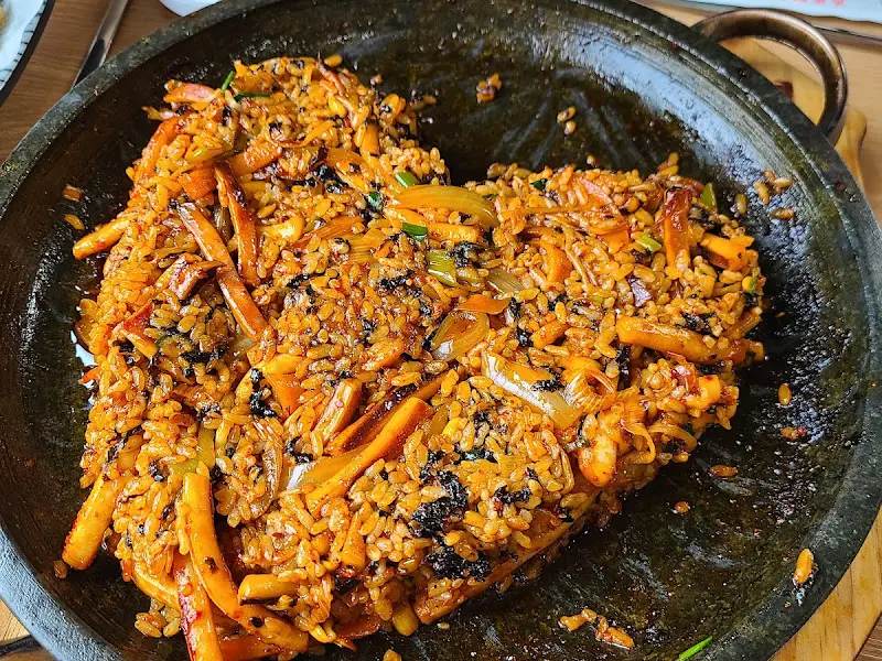 오징어볶음 볶음밥