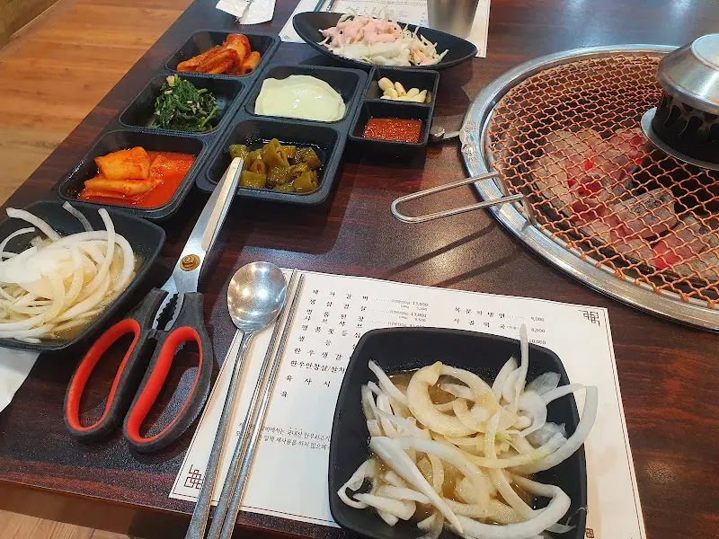 태흥갈비 메뉴판