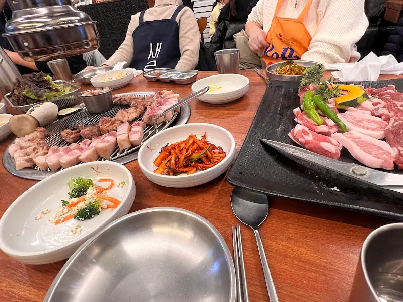 흑돼지 한상차림