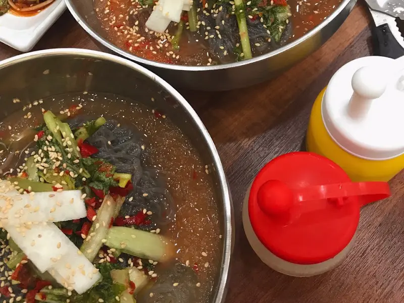 초원식당 열무냉면