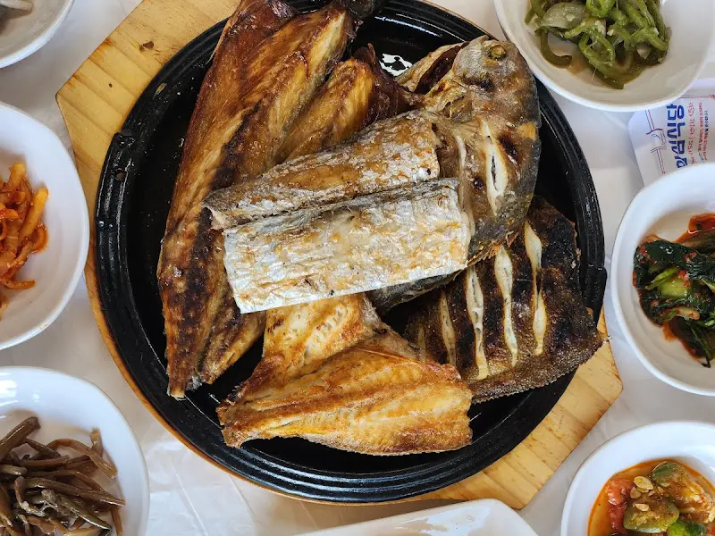 모듬 생선구이 한상차림