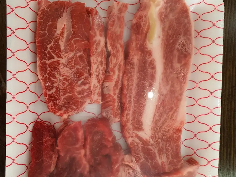 마블링이 예술인 한우