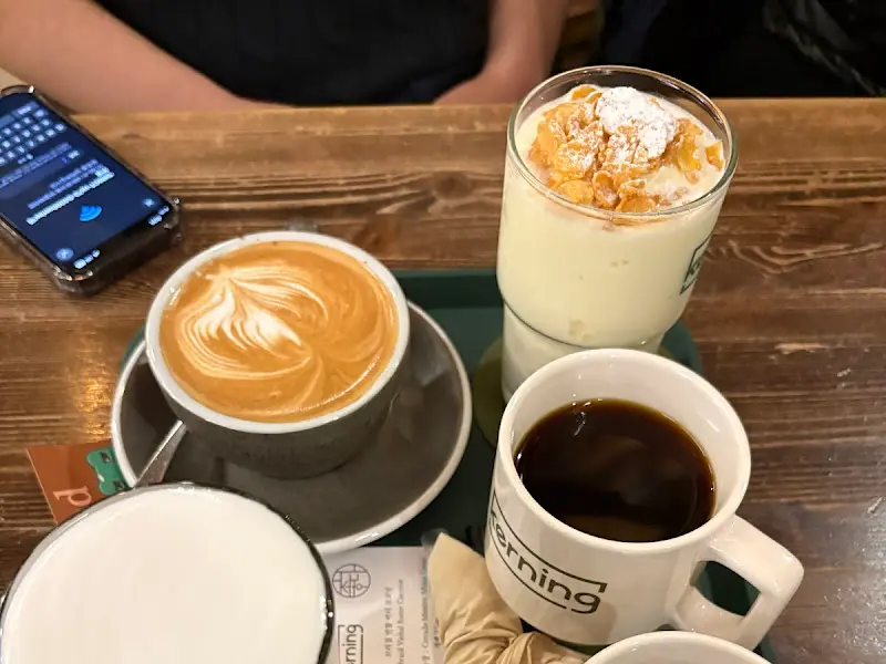 커닝 커피 메뉴