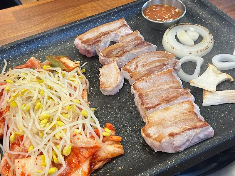 잘 익은 삼겹살