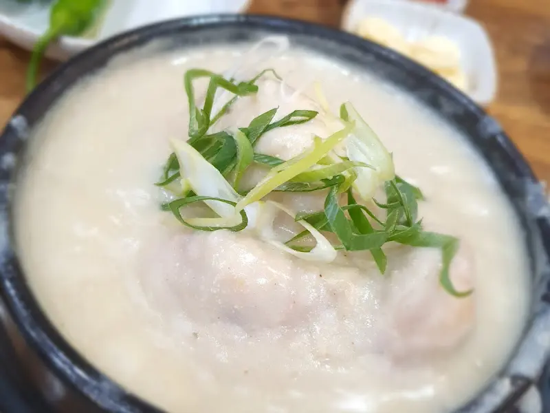 닭고기 위에 송송 썰린 파가 올려진 모습