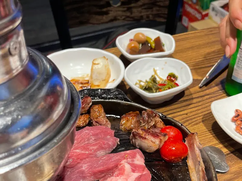 맛있게 구워진 양고기