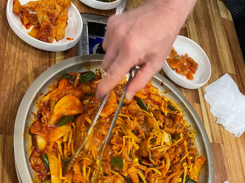 대운산채 외부 간판