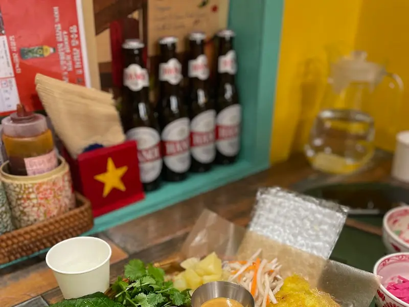 하노이 식당 내부 인테리어