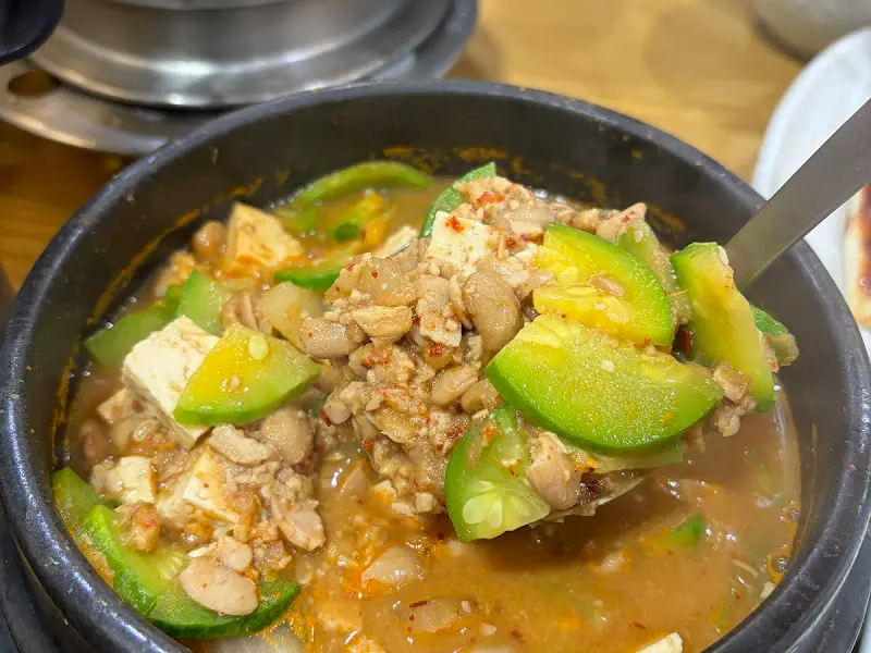 한결청국장의 메인 메뉴, 청국장