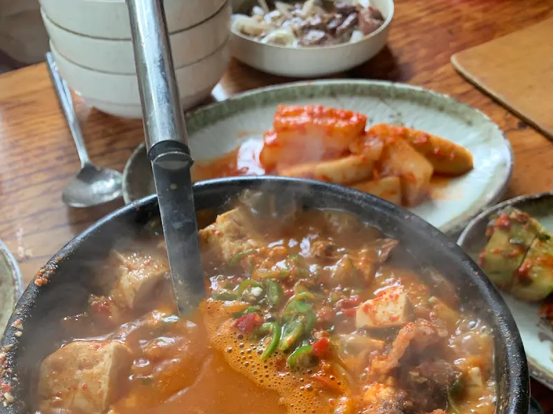 얼큰한 된장찌개