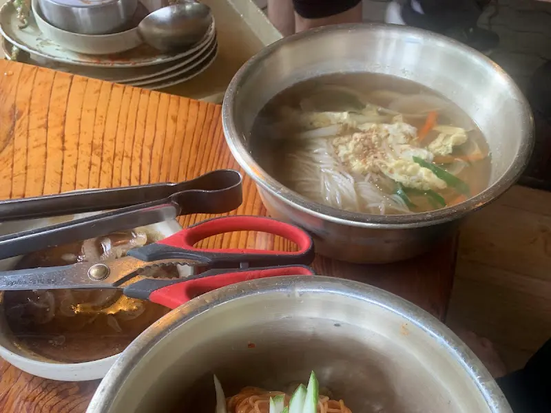 시원한 잔치국수