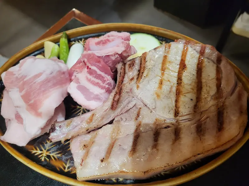 잘 구워진 차돌박이