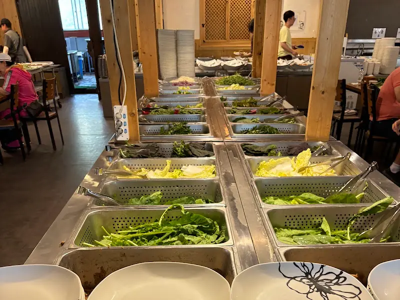 다양한 쌈 채소