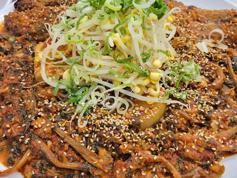 시래기 코다리찜 클로즈업