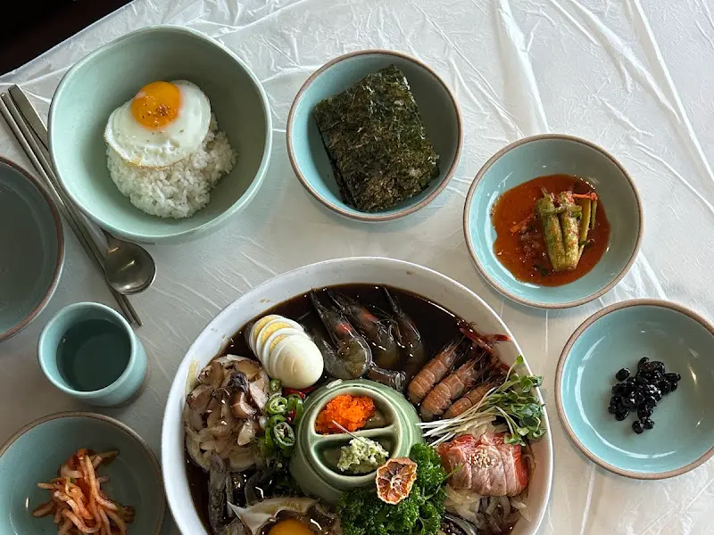 해물 모듬장 세트 전체샷