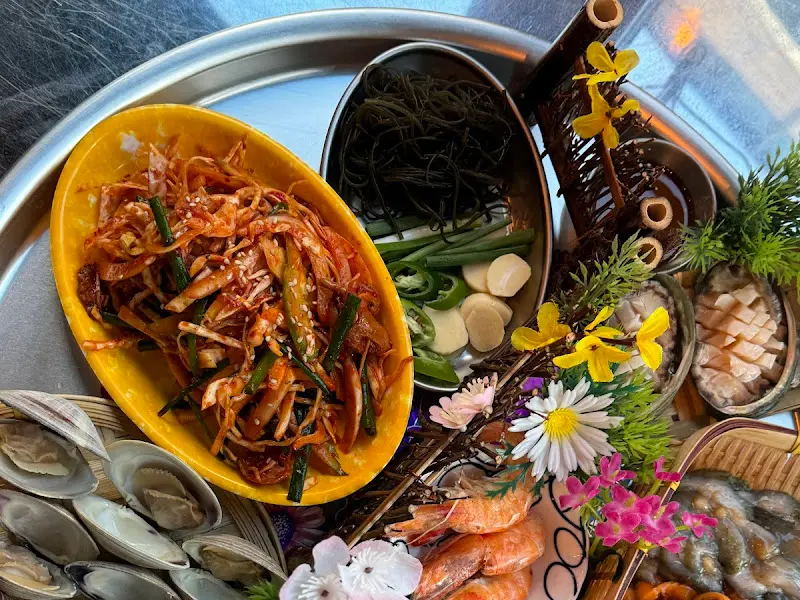 해산물 모듬 구성