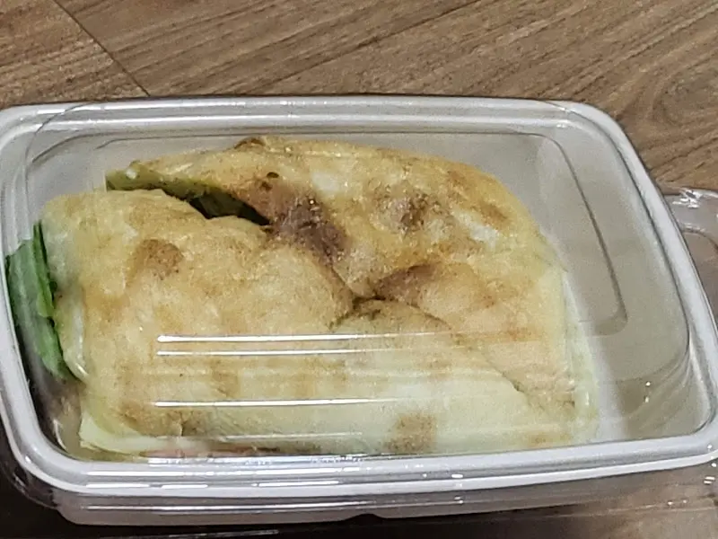 포장된 치아바타 샌드위치