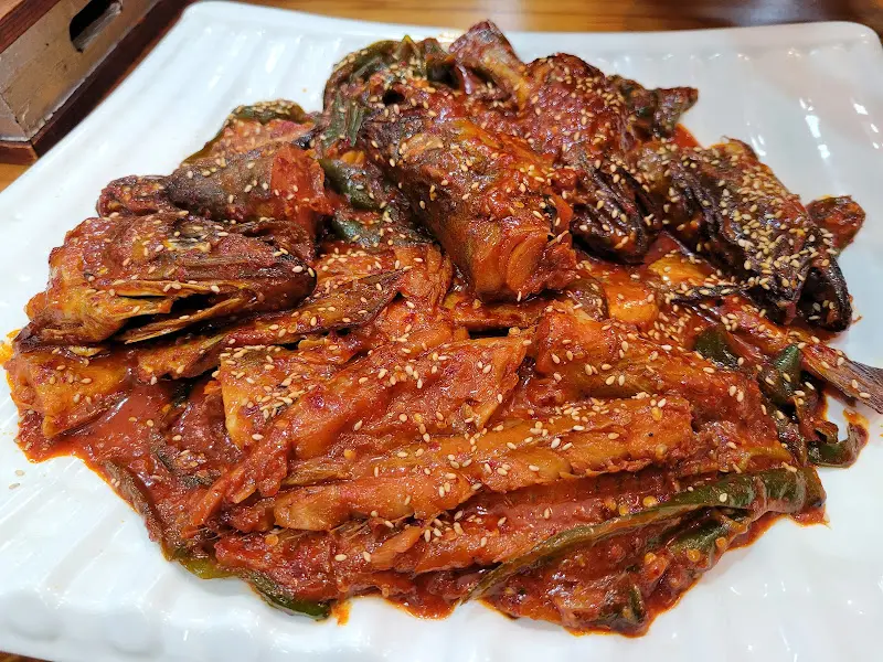 푸짐한 명태조림 한 상