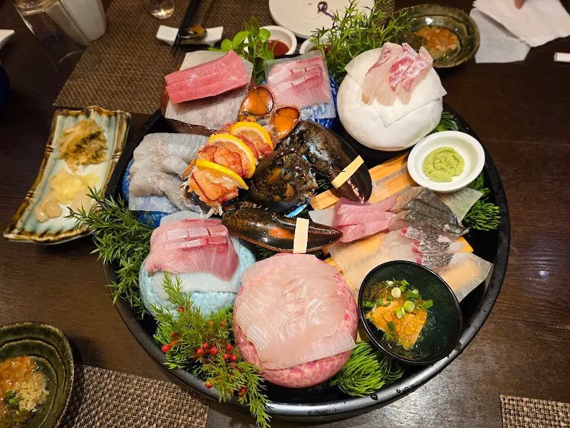 해산물 모듬 한상차림