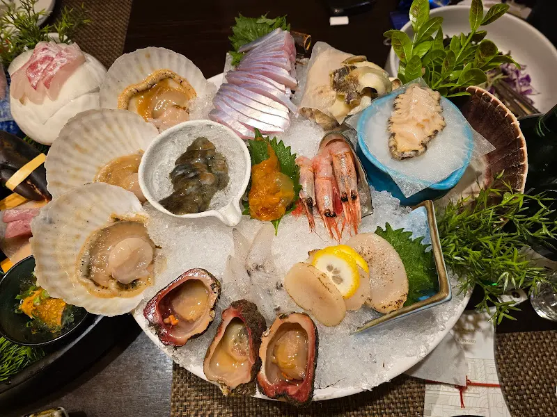 신선한 해산물 모듬