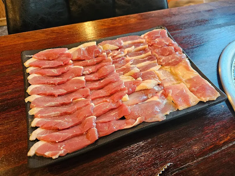 오리고기 플레이팅