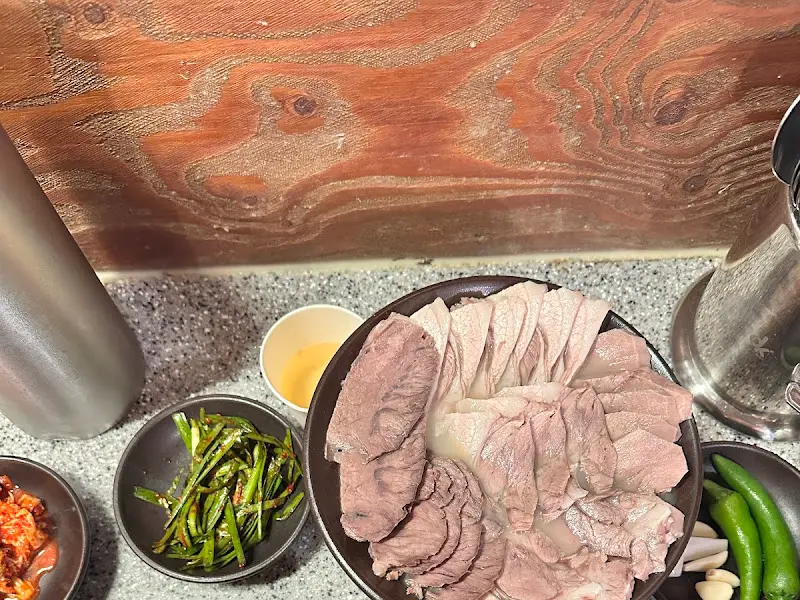 다양한 종류의 수육