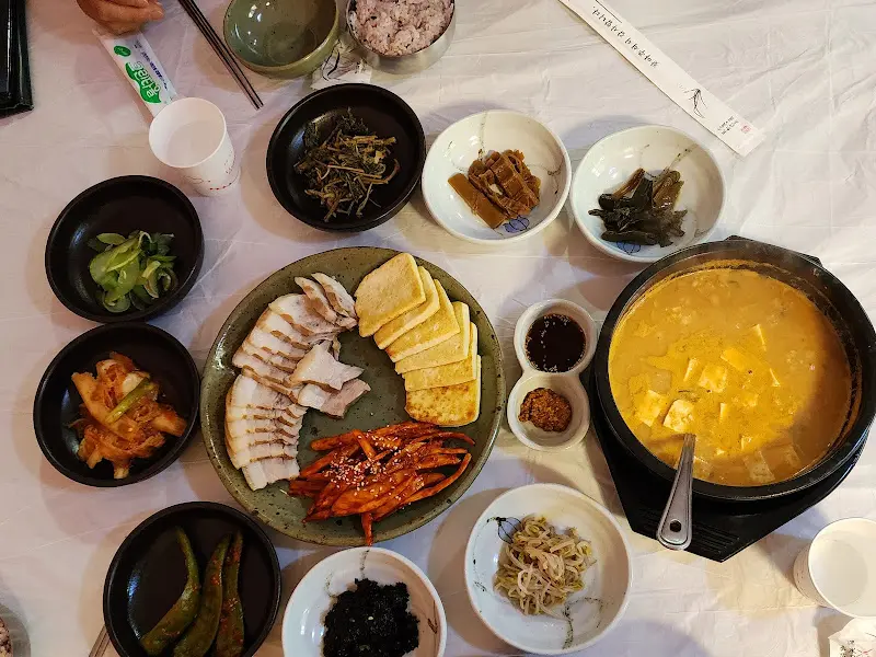 청국장 정식 한상차림