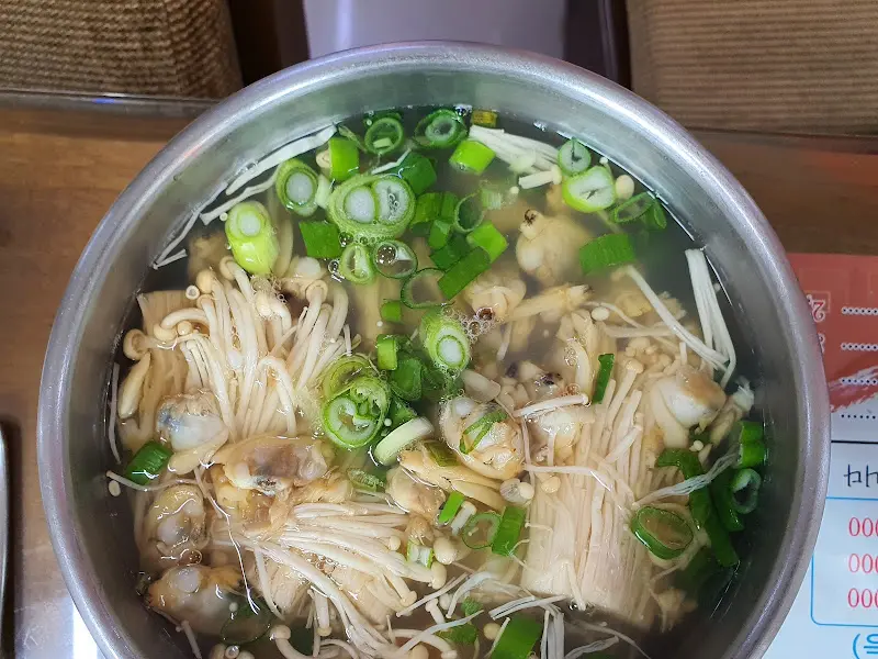 바지락국밥