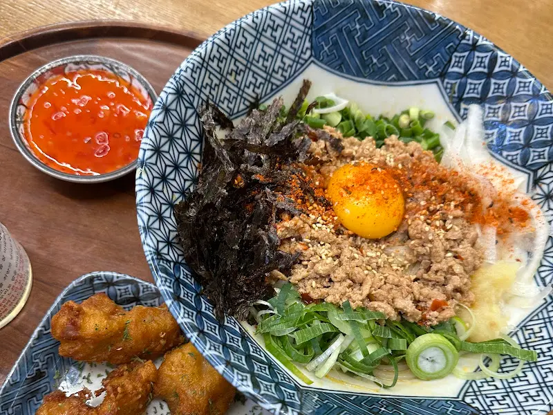 마제소바와 곁들임 메뉴