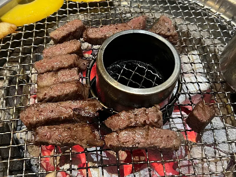 잘 익은 우대갈비 조각들