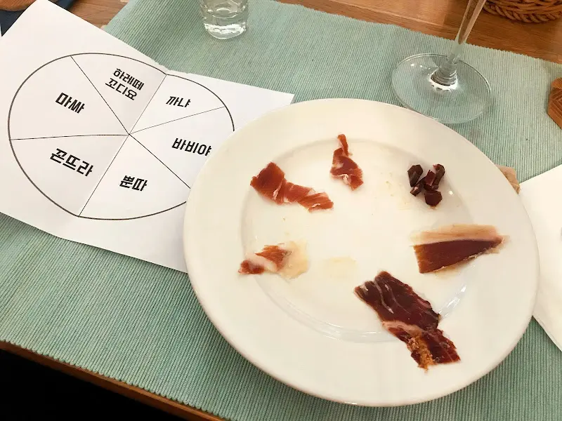 하몽 부위 설명