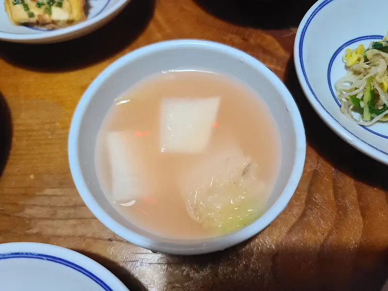 초함 밑반찬 - 동치미