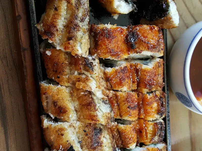 장어구이 근접샷