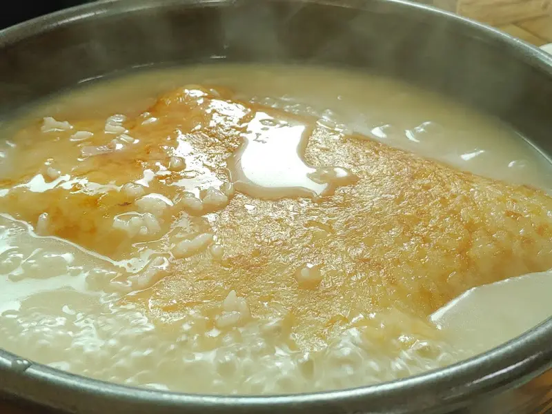 황홀한 누룽지의 비주얼