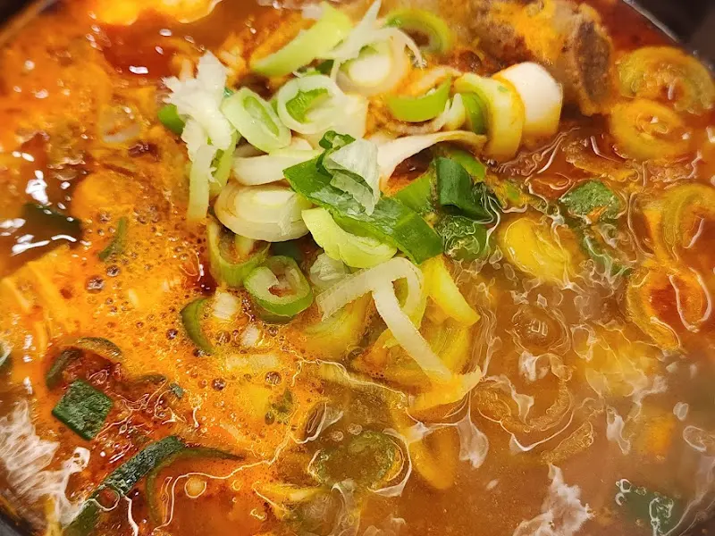 갈비탕 근접샷