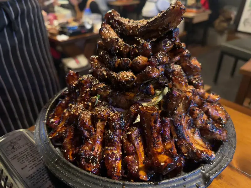 자마미 등갈비 비주얼