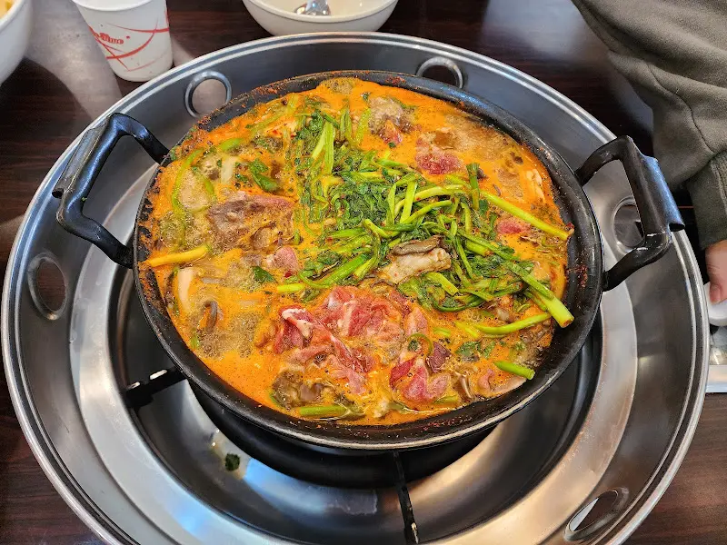 고기와 야채가 어우러진 모습