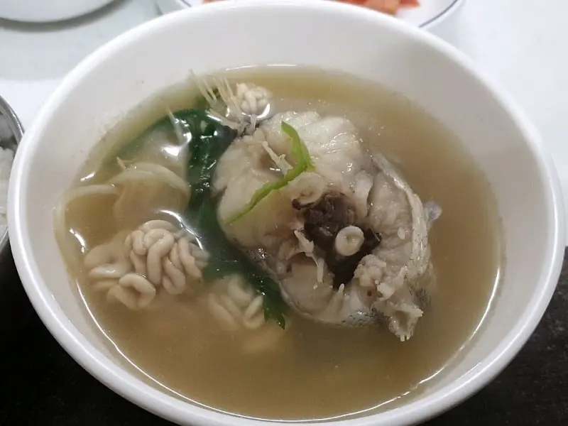 생태탕 클로즈업