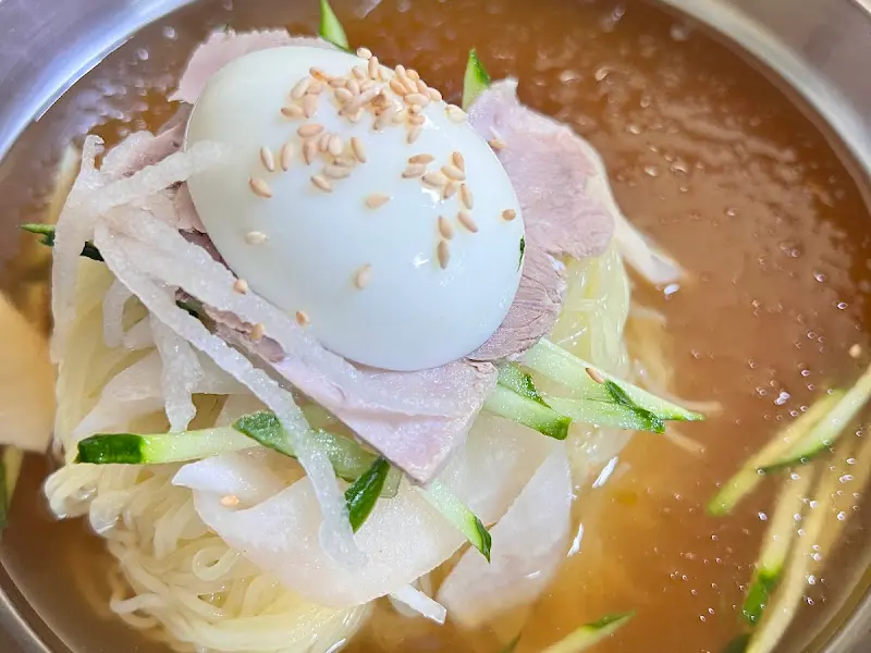 동방밀면 물밀면