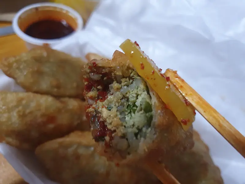 만두 속의 모습