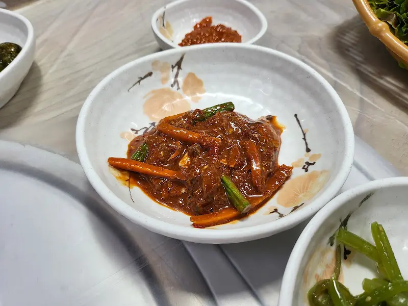 멸치조림 클로즈업